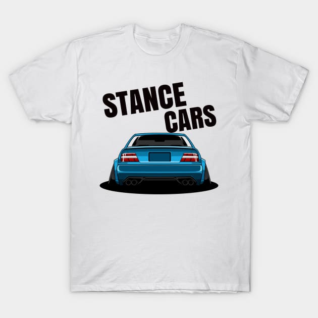 Stance Cars T-Shirt by MOTOSHIFT